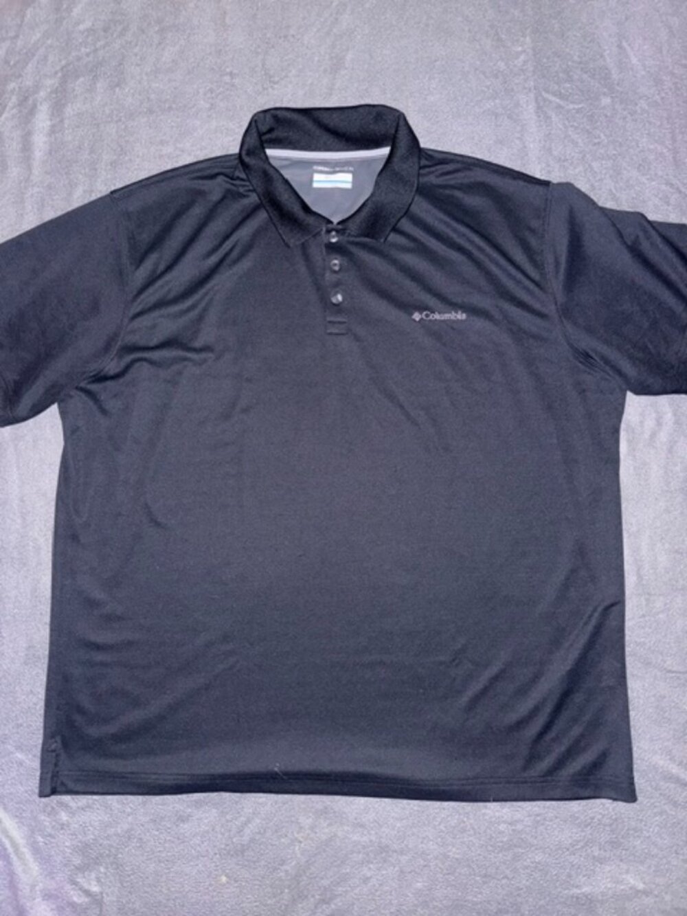 Columbia Men's Omni-Wick Polo Black Size XXL Performance
